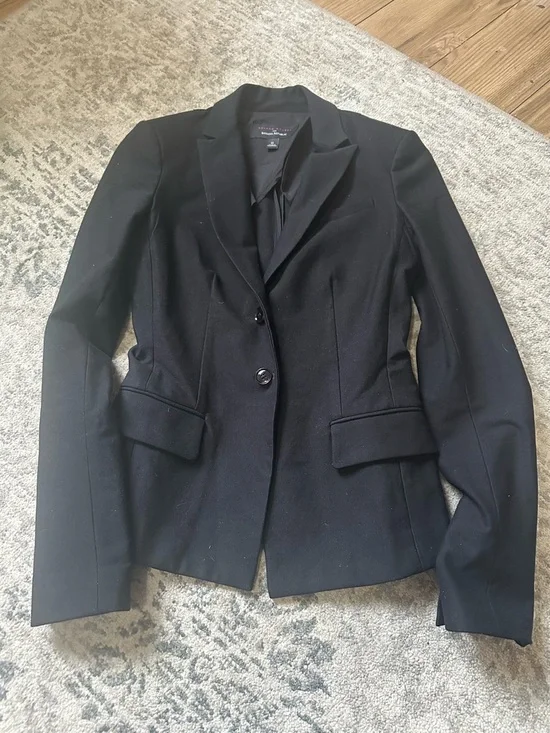 Banana Republic Black Tailored Blazer - Picture 1 of 2